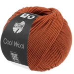 Lana Grossa Cool Wool 2125 Kanelinruskea