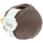 Lana Grossa Cool Wool Baby 211 Harmaanruskea