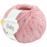 Lana Grossa Cool Wool Baby 366 Vaaleanpunainen/Hento vaaleanpunainen/Pinkki/Liila