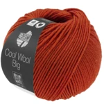 Lana Grossa Cool Wool Big 1042 Kanelinruskea