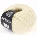 Cool Wool Big 601 Raaka valkoinen