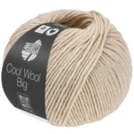 Lana Grossa Cool Wool Big 1707 Beige meleerattu