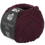Lana Grossa Cool Wool Big 1044 Mustanpunainen