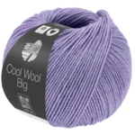 Lana Grossa Cool Wool Big 1698 Liila meleerattu