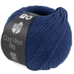 Lana Grossa Cool Wool Big 1704 Tummansininen meleerattu