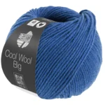 Lana Grossa Cool Wool Big 1703 Sininen meleerattu