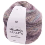 Rico Design Creative Melange Garzato 001 Lila-turkoosi