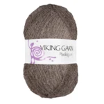 Viking Pleddgarn 707 Tummanruskea