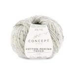 Katia Cotton-Merino Tweed 506 Harmaa
