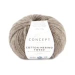 Katia Cotton-Merino Tweed 510 Vaaleanruske