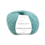 Katia Alpaca Silver 280 Malakiitti–hopea