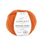 Katia Concept Merino Baby 049 Oranssi