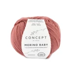 Katia Concept Merino Baby 087 Lohen pinkki
