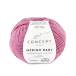 Katia Concept Merino Baby 046 Ruusu