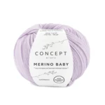 Katia Concept Merino Baby 066 Vaalean violetti