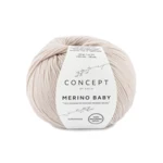Katia Concept Merino Baby 027 Vaalea beige