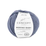 Katia Concept Merino Baby 067 Tummanharmaa