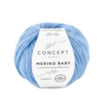 Katia Concept Merino Baby 041 Vaaleansininen