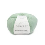 Katia Concept Merino Baby 156 Pastellinvihreä