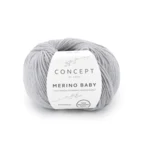 Katia Concept Merino Baby 160 Vaaleanharmaa