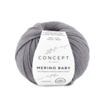 Katia Concept Merino Baby 025 Harmaa