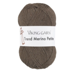 Viking Trend Merino Petite 398 Ruskea meleerattu