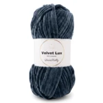 LindeHobby Velvet Lux 55 Teräksensininen