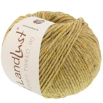 Lana Grossa Landlust Soft Tweed 90 34 Vihertävänbeige meleerattu