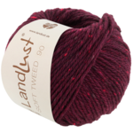 Lana Grossa Landlust Soft Tweed 90 23 Bourgogne meleerattu