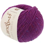 Lana Grossa Landlust Soft Tweed 180 133 Violetti meleerattu
