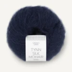 Sandnes Tynn Silk Mohair 5581 Syvä merensininen