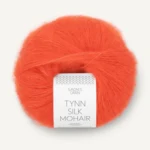 Sandnes Tynn Silk Mohair 3818 Oranssi