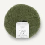 Sandnes Tynn Silk Mohair 9062 Oliivinvihreä