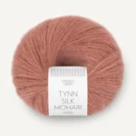 Sandnes Tynn Silk Mohair 3553 Pölyinen luumuroosa