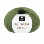 Du Store Alpakka Wool 580 Metsänvihreä meleerattu