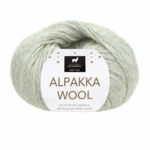Du Store Alpakka Wool 577 Vaaleanharmaa meleerattu
