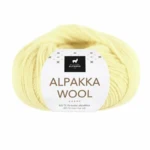 Du Store Alpakka Wool 560 Vaaleankeltainen
