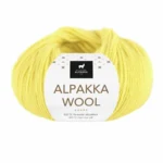 Du Store Alpakka Wool 558 Keltainen