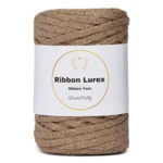 LindeHobby Ribbon Lurex 09 Beige Gold