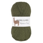 Viking Alpaca Fine 636 Tumma vihreä