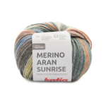 Katia Merino Aran Sunrise 308 Kupari-Sininen-Khaki