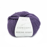 Katia Concept Merino Sport 071 Tummavioletti