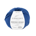 Katia Concept Merino Sport 051 Kirkkaansininen