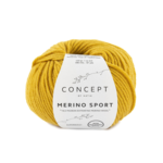 Katia Concept Merino Sport 044 Sinapinkeltainen