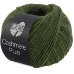 Lana Grossa Cashmere Pure 28 Sammalenvihreä