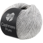 Lana Grossa Cashmere Pure 05 Vaaleanharmaa