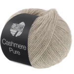Lana Grossa Cashmere Pure 35 Harmaanbeige