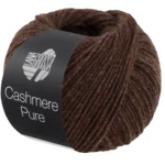 Lana Grossa Cashmere Pure 37 Tummanruskea