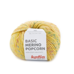 Katia Basic Merino Popcorn 203 Keltainen-monivärinen