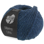 Lana Grossa Merino Uno 65 Musteensininen